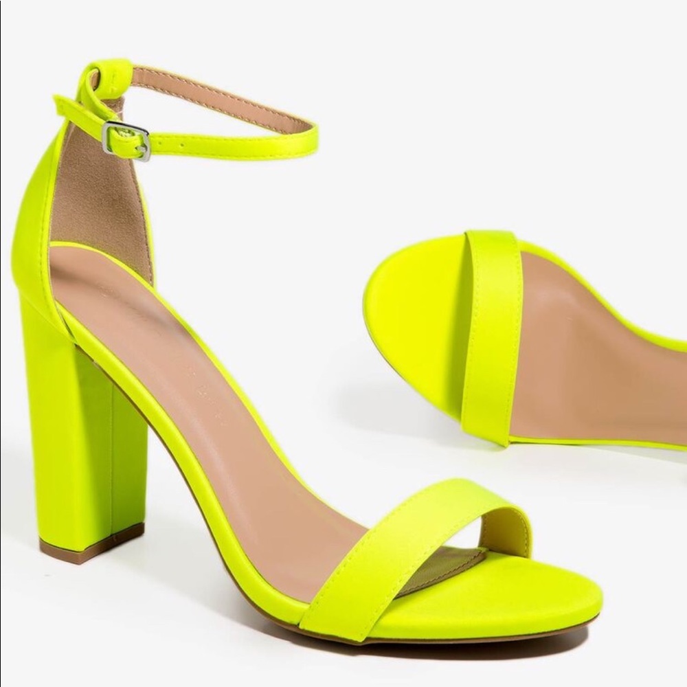 Neon Lime Green Wild Diva Size 10